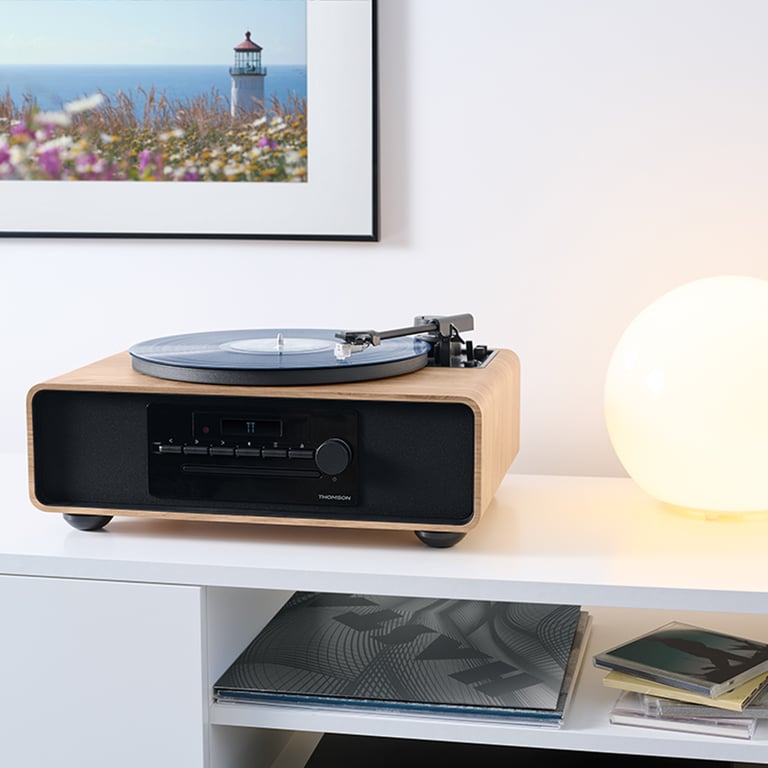 Thomson Micro chaine bluetooth avec intégrée bois MIC300TT - vue 4