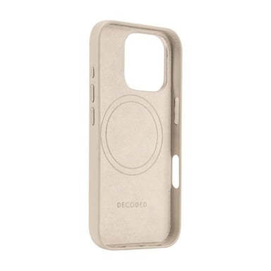 Cover in pelle anti-urto compatibile con MagSafe per iPhone 16 Pro