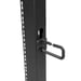 StarTech.com Rack Serveur Mobile 25U 4 Poteaux, Rack Réseau 19'' 4 Poteaux avec Roulettes, Rack Roulant avec Profondeur Ajustable pour PC/AV/Données/Informatique - Roulettes, Pieds de nivellement ou Fixation au Sol