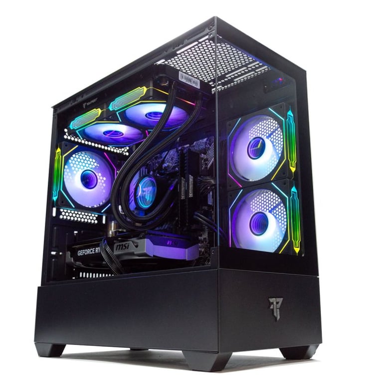 PcCom PC Gamer PcCom Ready V2 Ryzen 7 5800X, 32 Go RAM, SSD 1 To, RTX 5060 Ti 16 Go, Refroidissement Liquide ARGB - Neuf