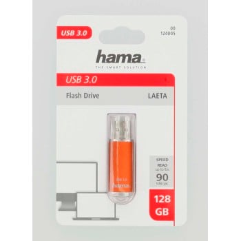 Hama Laeta, unità flash USB da 128 GB USB Type-A 3.2 Gen 1 (3.1 Gen 1) Marrone