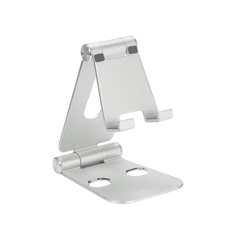 WE Support Téléphone, Support Tablette, Support Dock Compatible pour téléphone Portable, Accessoires, Bureau, d'autres Smartphones Aluminium - Argent - Neuf