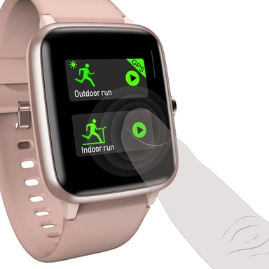 Hama Fit Watch 5910 LCD Bracelet connecté 3,3 cm Rose - vue 2
