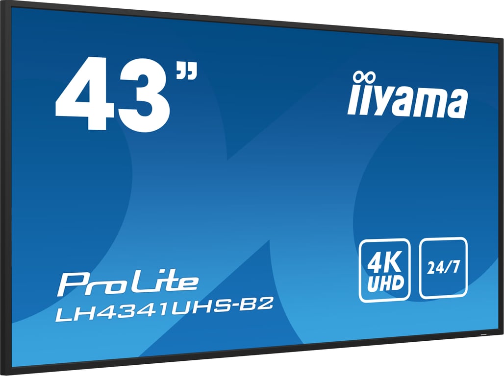 IIYAMA 43' dalle IPS 4K UHD 3840x2160 8ms 500 cdm² 1200:1 247 Haut parleurs Neuf - vue 2