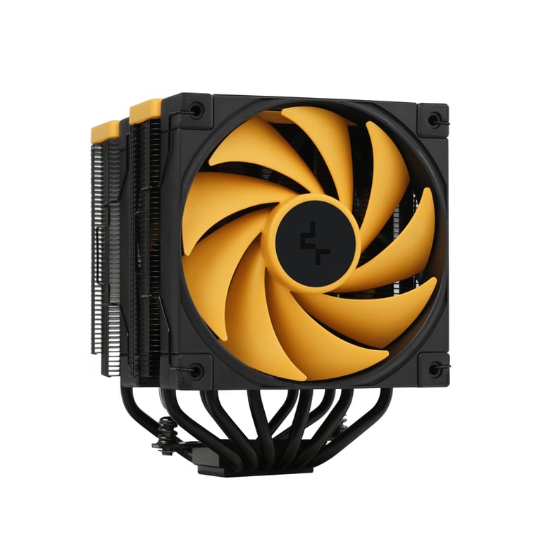 DeepCool AK620 Zero Zoria Processeur Refroidisseur d'air 12 cm Jaune 1 pièce Neuf