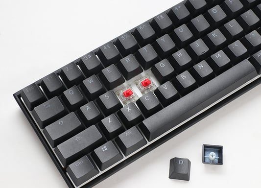 Ducky Mecha Pro SF clavier Jouer USB Allemand Noir
