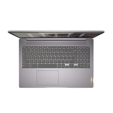 Lenovo IdeaPad 3 Chrome 15IJL6 Intel® Pentium® Silver N6000 Chromebook 39,6 cm (15.6'') Full HD 8 Go LPDDR4x-SDRAM 128 Go eMMC Wi-Fi 6 (802.11ax) ChromeOS Allemand Gris