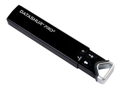iStorage datAshur PRO2 unidad flash USB 256 GB USB tipo A 3.2 Gen 1 (3.1 Gen 1) Negro