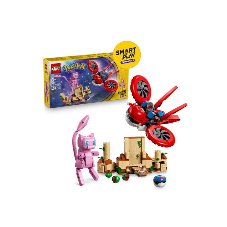 LEGO Pokémon 72161 Set de construction compatible SMART Play™ Mew Recherche en drone Dès - vue 6