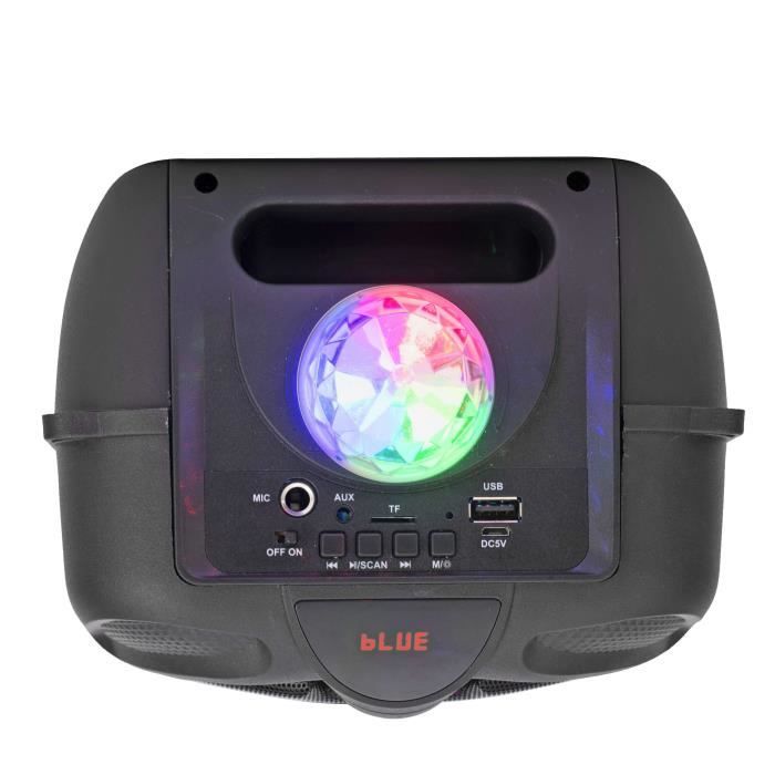 Enceinte bluetooth karaoke INOVALLEY KA07 BOWL - vue 4