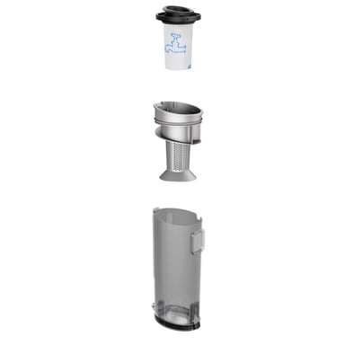 Rowenta RH1128 Aspirateur-balai 2 en 1 Batterie Sec Sans sac 0,4 L Violet, Aluminium