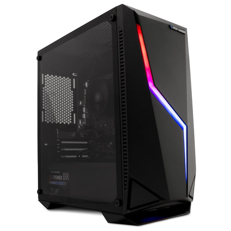 DeepGaming - PC Gamer Nexus AMD Ryzen 7-5700G - RAM 16Go - 480Go SSD + 1To  HDD - Radeon Vega 8 - FDOS