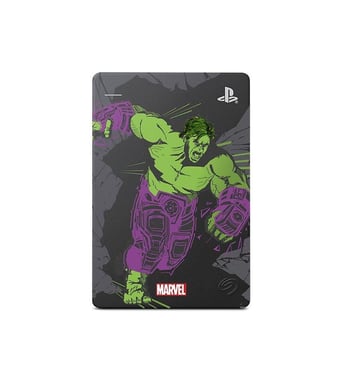 SEAGATE - Disque Dur Externe Gaming PS4 - Marvel Avengers Hulk - 2To - USB 3.0 (STGD2000204)