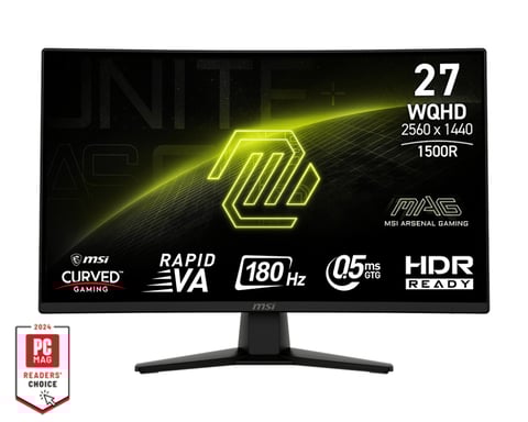 Schermo MSI G27CQ4 E2 27'' LED WQHD 170Hz FreeSync Premium Curvo