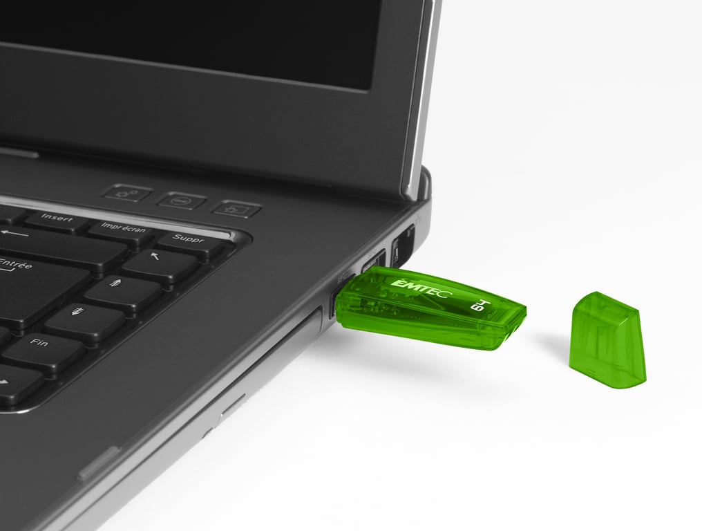 Emtec 64 GB lecteur USB flash 64 Go USB Type-A 2.0 Vert - Neuf