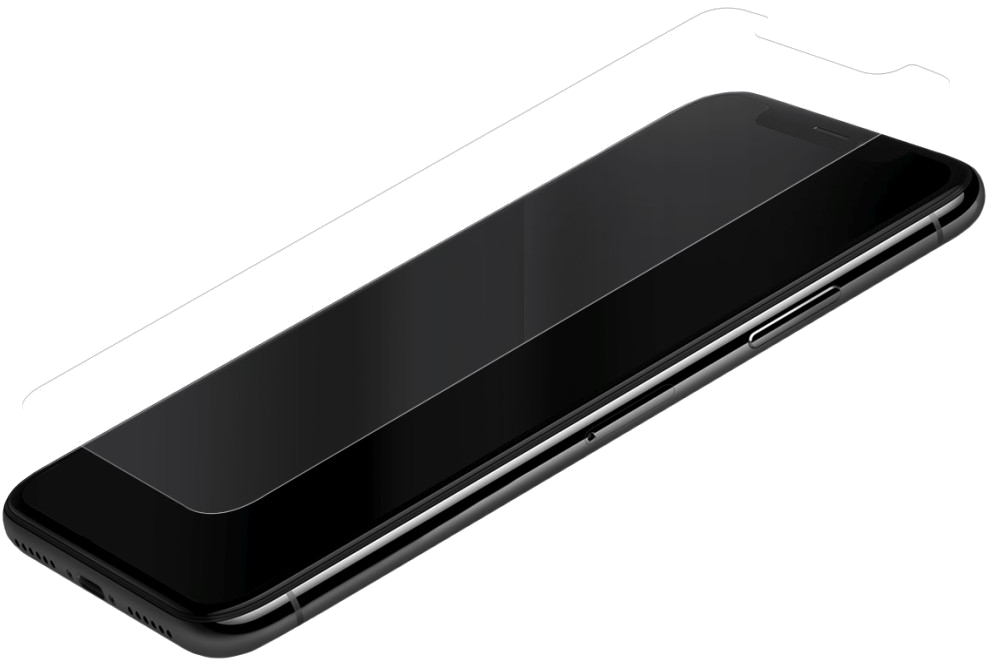 Verre de protection Ultra Thin 9H pour Apple iPhone Xs Max, Transparent