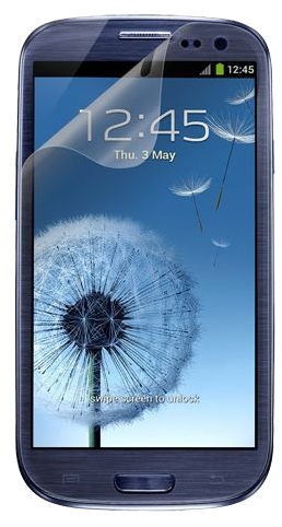 BLUEWAY Lot 2 proteges-écran One Touch pour Samsung Galaxy S3 I9300 - Transparent