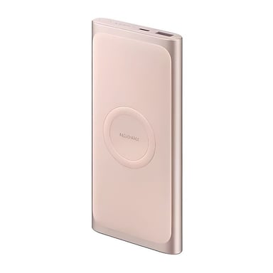 Batería Externa Samsung 10A Carga Rápida Inalámbrica (Inducción) Oro Rosa