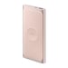 Batería Externa Samsung 10A Carga Rápida Inalámbrica (Inducción) Oro Rosa