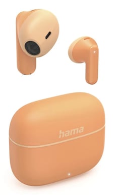 Hama Freedom Light II Casque True Wireless Stereo (TWS) Ecouteurs Appels/Musique Bluetooth Orange