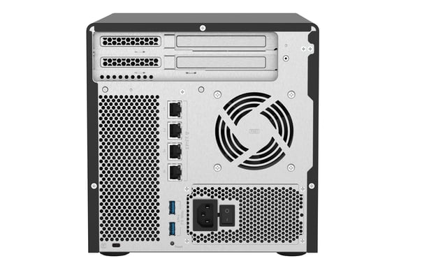 QNAP TS-h686 NAS Tower Intel® Xeon® D D-1602 8 Go DDR4 0 To QuTS hero Noir