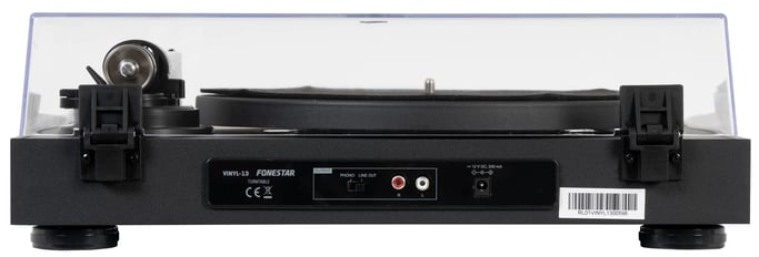 Fonestar VINYL-13 tocadisco Tocadiscos de tracción por correa Negro Totalmente automático