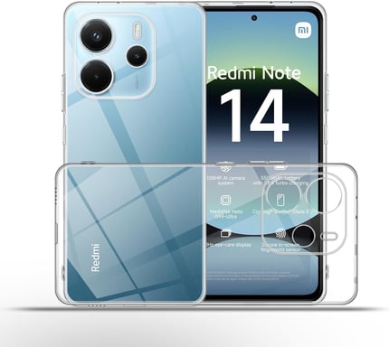 Xiaomi Redmi Note 14 5G coque tpu protection transparente