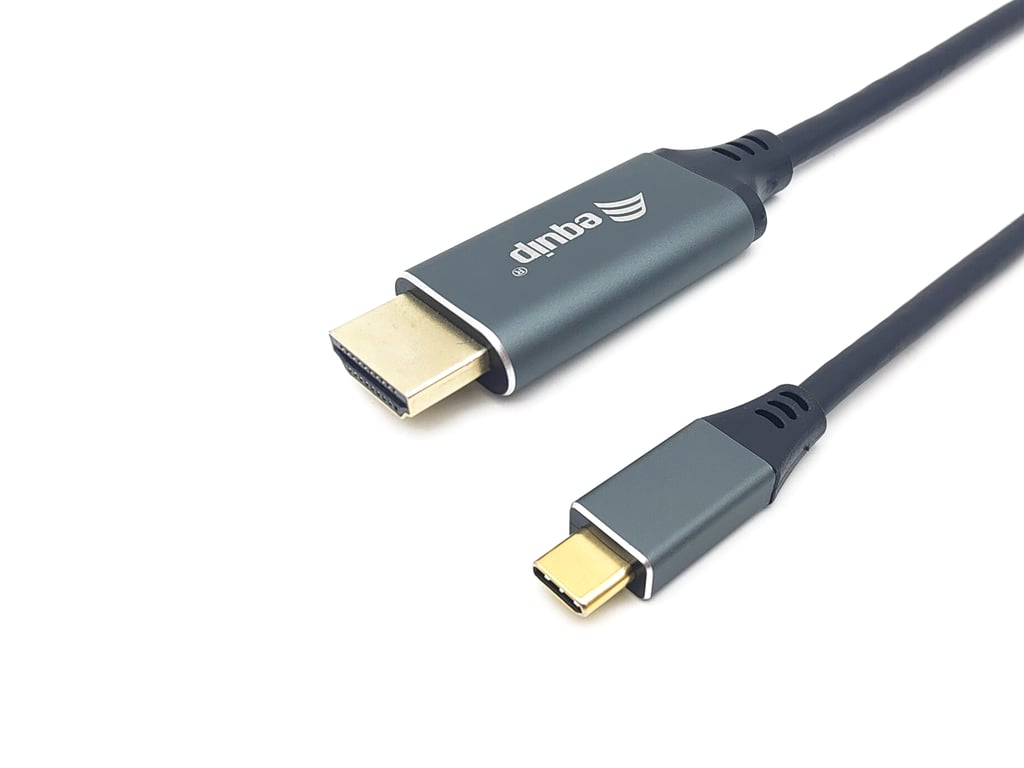 Equip Câble USB-C vers HDMI, M/M, 1,0 m, 4K/60 Hz