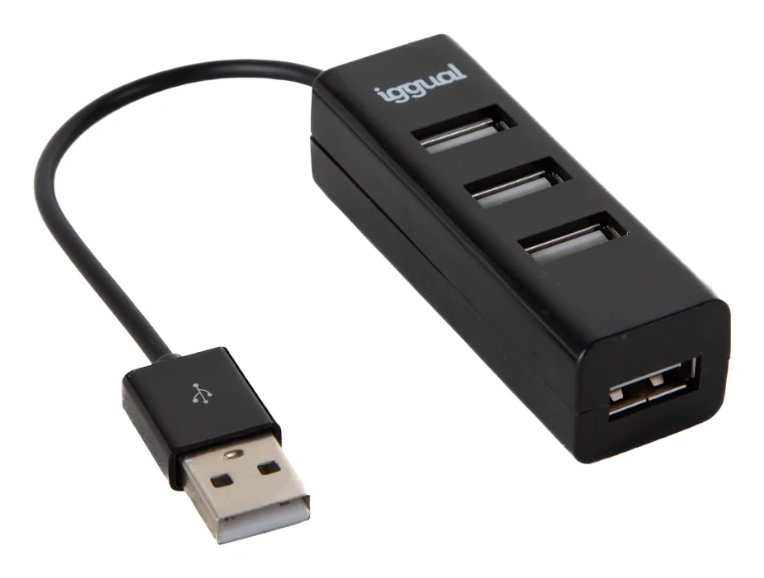 iggual HUB A 4p USB 2.0 480 Mbit/ Neuf