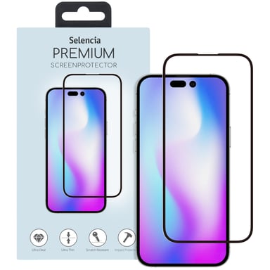 Selencia SH00051962 écran et protection arrière de téléphones portables Protection d'écran transparent Apple 1 pièce(s)