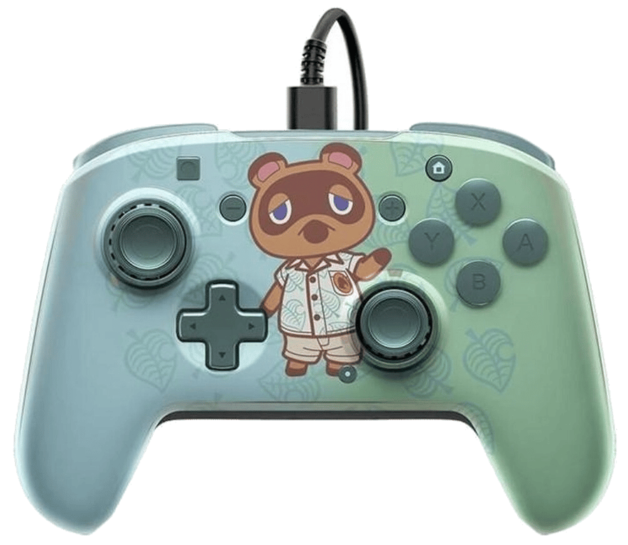 Manette Gaming filaire pour Nintendo Switch Pdp Faceoff Deluxe Animal Crossing