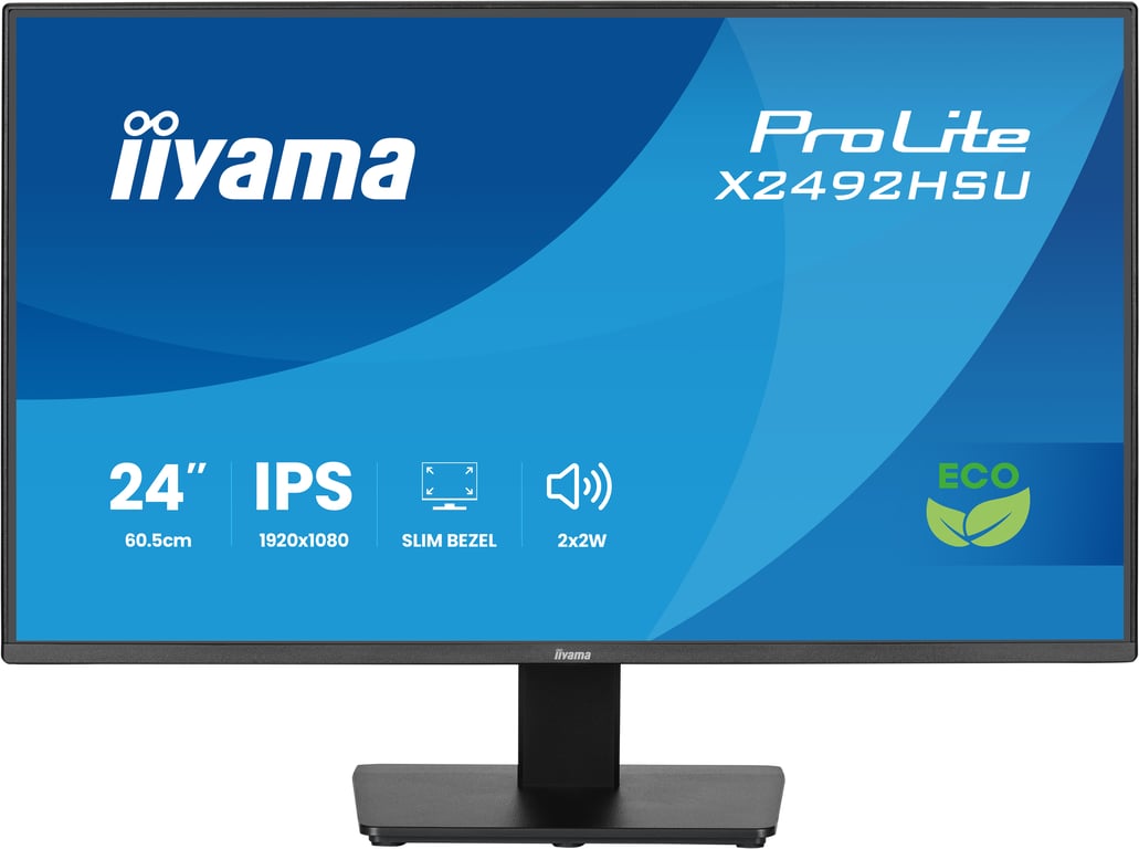 iiyama X2492HSU-B1 24  Eco IPS LCD 120H - Neuf
