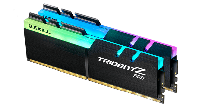 G.Skill Trident Z RGB DDR4 (pour AMD) - 16 Go (2 x 8 Go) - 3600 MHz - C18