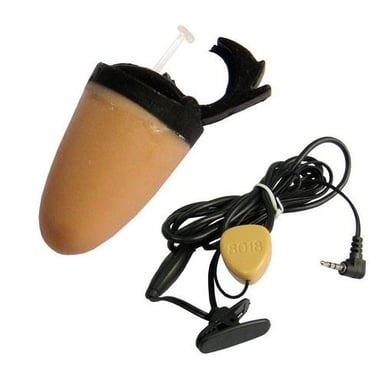 Oreillette Miniature Espion Sans Fil Téléphone Écoute Discrète Couleur Chair YONIS