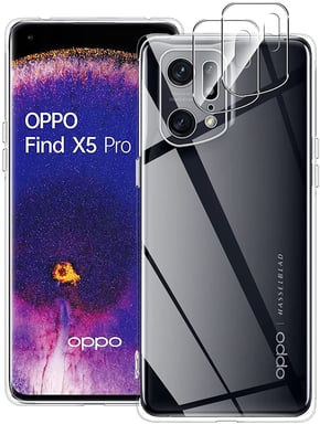 Oppo Find X5 Pro 5G verre protection caméra - Xeptio