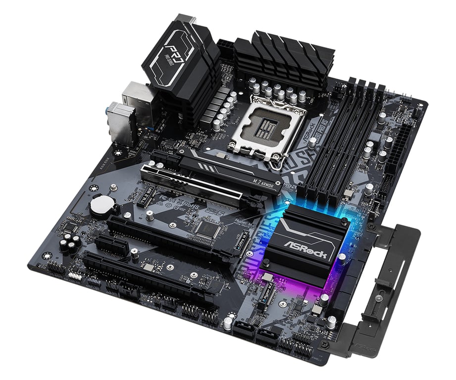 Asrock Z690 PRO RS Intel Z690 LGA 1700 ATX Neuf - vue 2