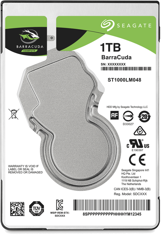 Seagate Barracuda 2.5 2.5 1000 Go Série ATA III