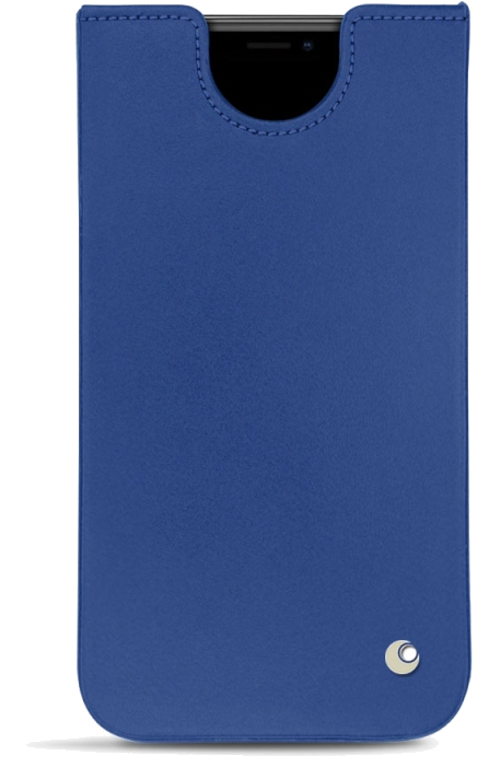 Pochette cuir Apple iPhone 11 Pro Max - PochetteBleu