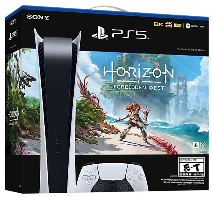 Pack Sony PlayStation 5 PS5 Digital Horizon Forbidden West Console Bundle