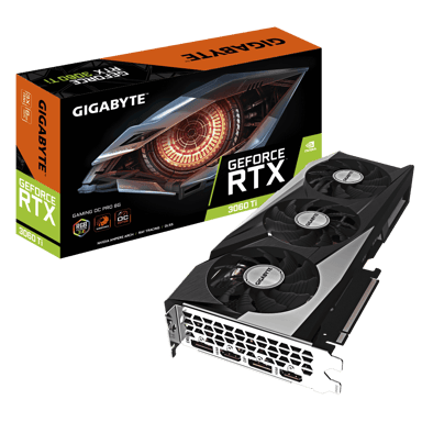 Gigabyte GeForce® RTX 3060 Ti OC Pro 8G V3 para juegos