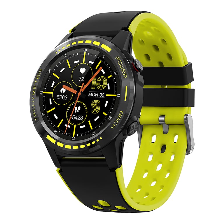 Leotec LESW33Y smartwatche et montre de sport 3 3 cm 1.3 IPS Numérique Écran tactile GPS satellite Neuf