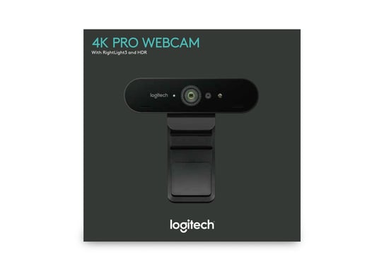 Logitech Brio webcam 13 MP 4096 x 2160 píxeles USB 3.2 Gen 1 (3.1 Gen 1) Negro