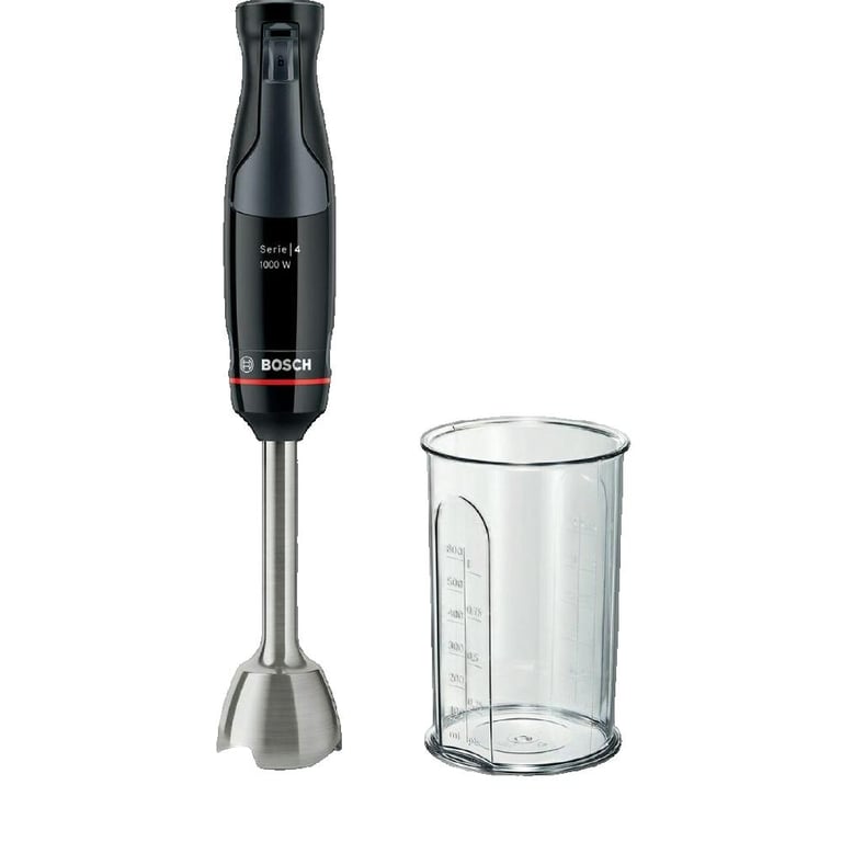Mixeur Plongeant Bosch ErgoMaster MSM4B610 – 1000 W, QuattroBlade Pro, Contrôle Dynamique de Vitesse - vue 3