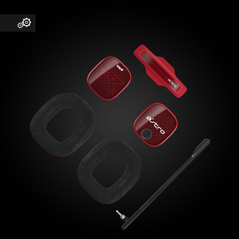 ASTRO Gaming A40 TR + MixAmp Pro TR Auriculares con cable Diadema Play Negro, Rojo, Plata