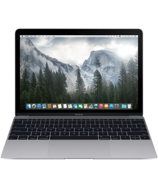 Apple MacBook 12'' Retina Portátil 30,5 cm (12'') 2K Ultra HD Intel® Core? M 8 GB LPDDR3-SDRAM 512 GB Flash Mac OS X 10.10 Yosemite Gris