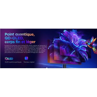 Ecran PC gaming HKC GS27QTS 27'' OLED 280 Hz - vue 5