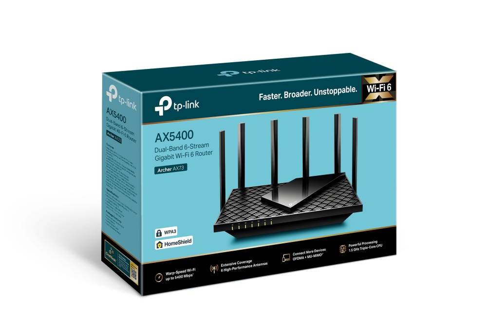 TP LINK Archer AX73 - vue 3
