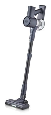 Severin HV 7178 aspirateur balai et balai électrique Batterie Sec Sans sac 0,5 L 130 W Bleu, Métallique 2,2 Ah
