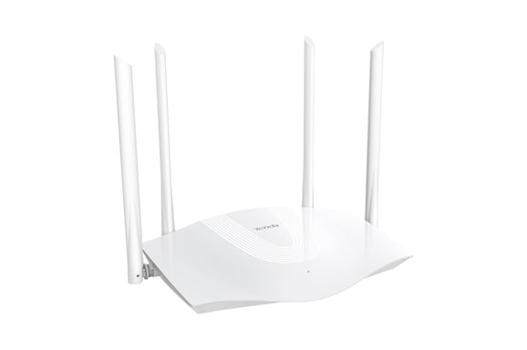 Tenda TX3 routeur sans fil Gigabit Ethernet Bi-bande (2,4 GHz / 5 GHz) Blanc
