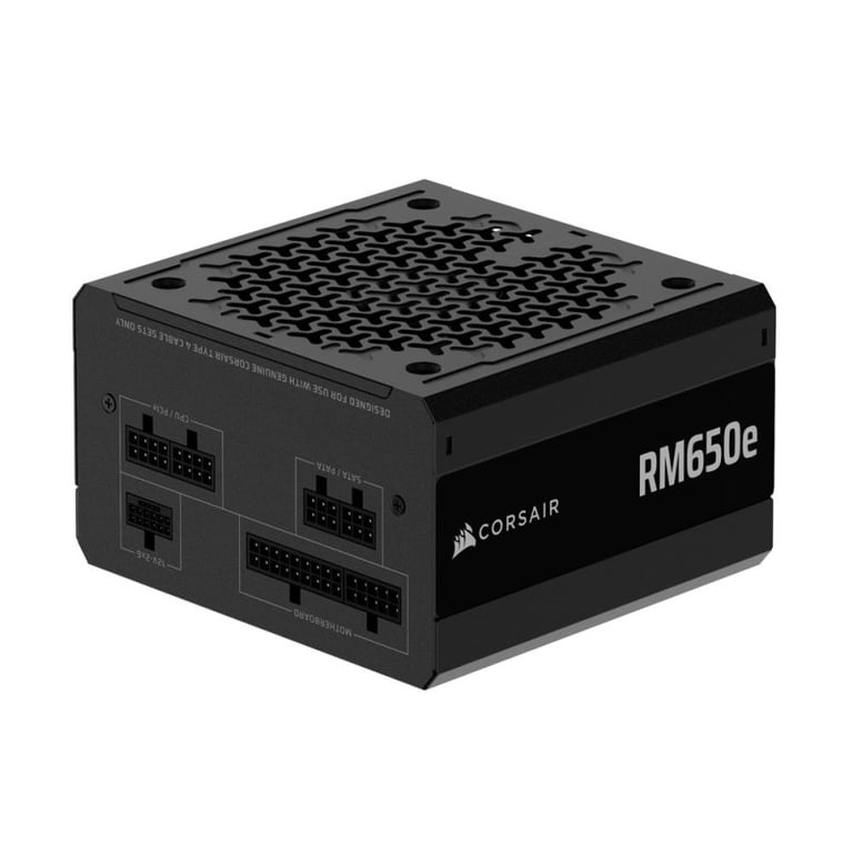 Corsair ATX RM650e Gold FMod./ATX 3.1 / PCIE5.1 - vue 5